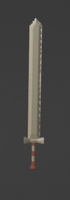 High -poly Medieval weapons Collection Low-poly 3D model_17