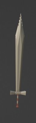 High -poly Medieval weapons Collection Low-poly 3D model_18