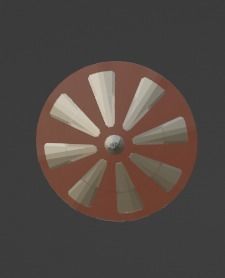 High -poly Medieval weapons Collection Low-poly 3D model_5