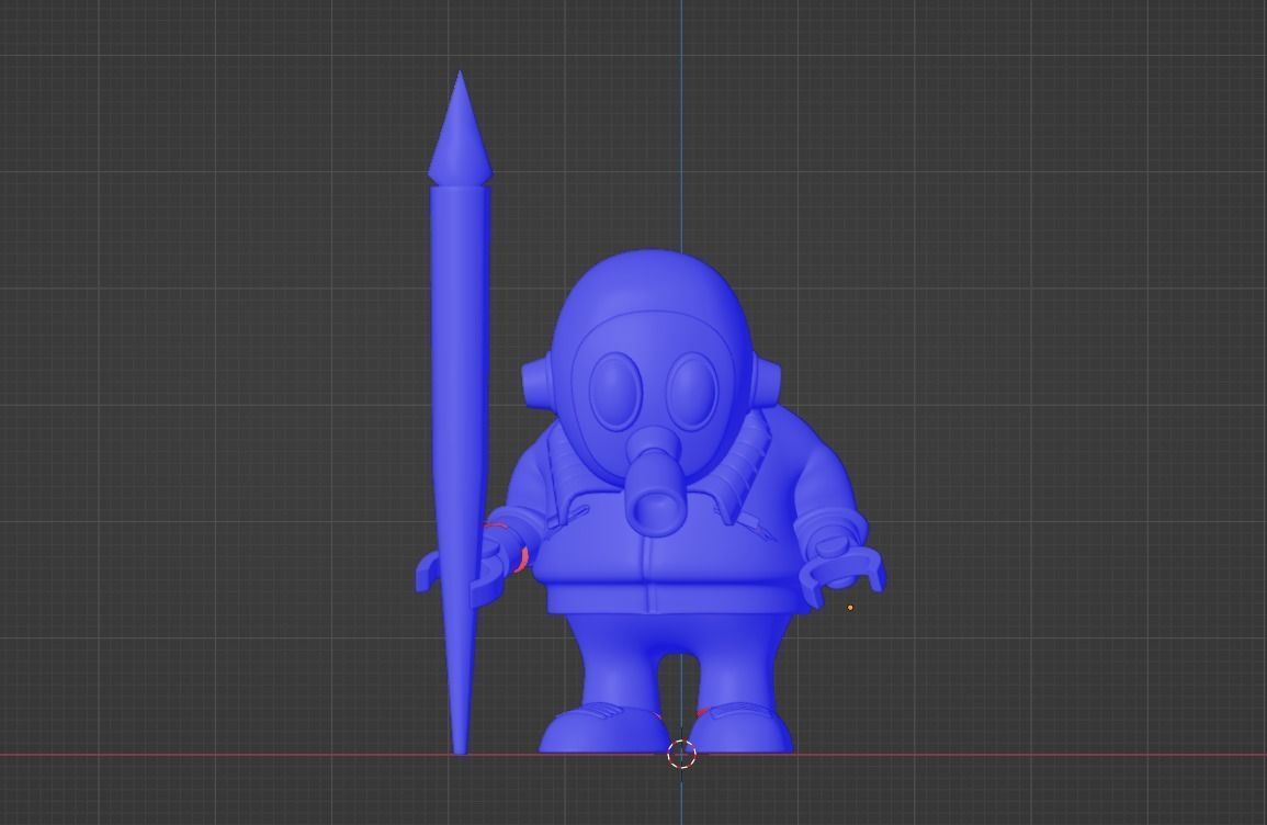 Akira Toriyama Low-poly 3D model_14