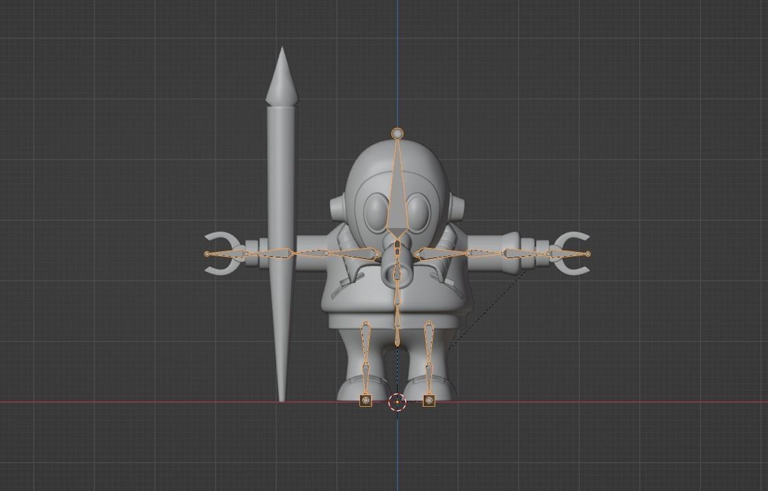 Akira Toriyama Low-poly 3D model_13