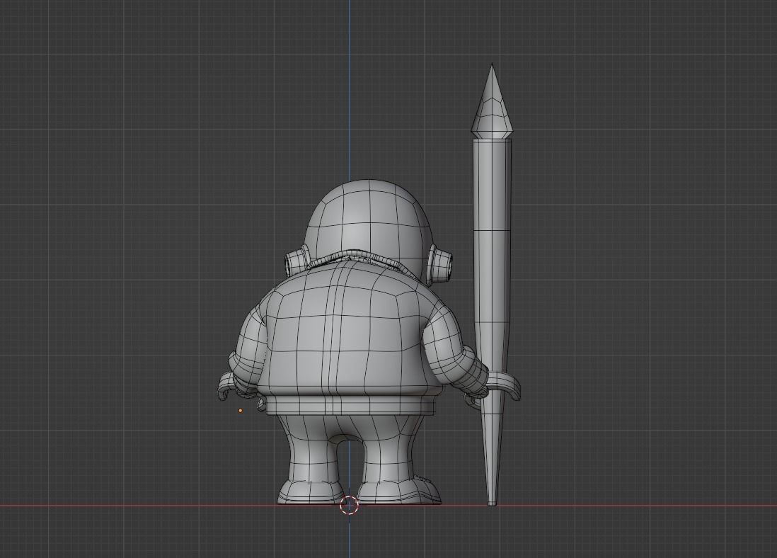 Akira Toriyama Low-poly 3D model_10
