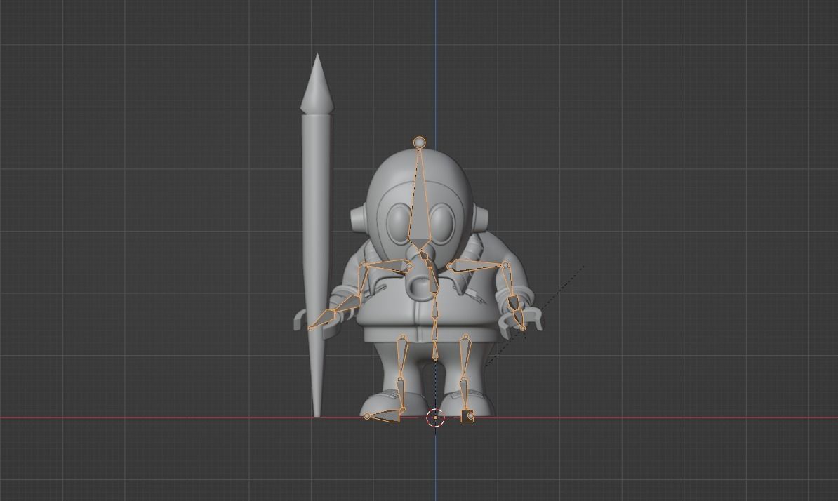 Akira Toriyama Low-poly 3D model_12