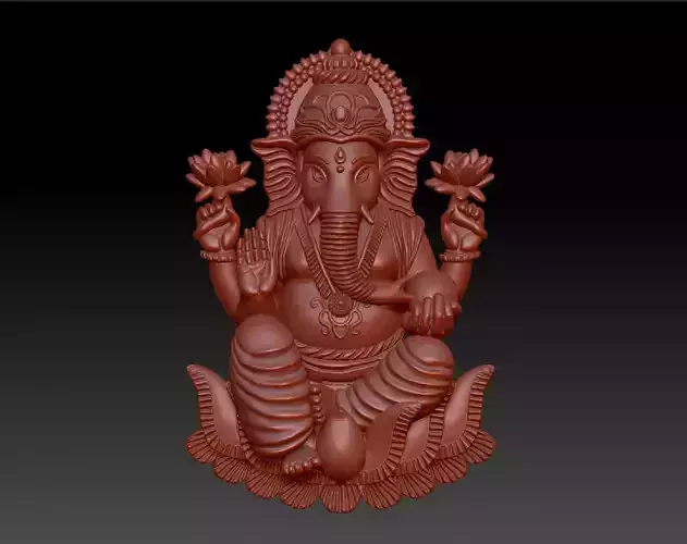 GANAPATHI PENDENT 3D print model