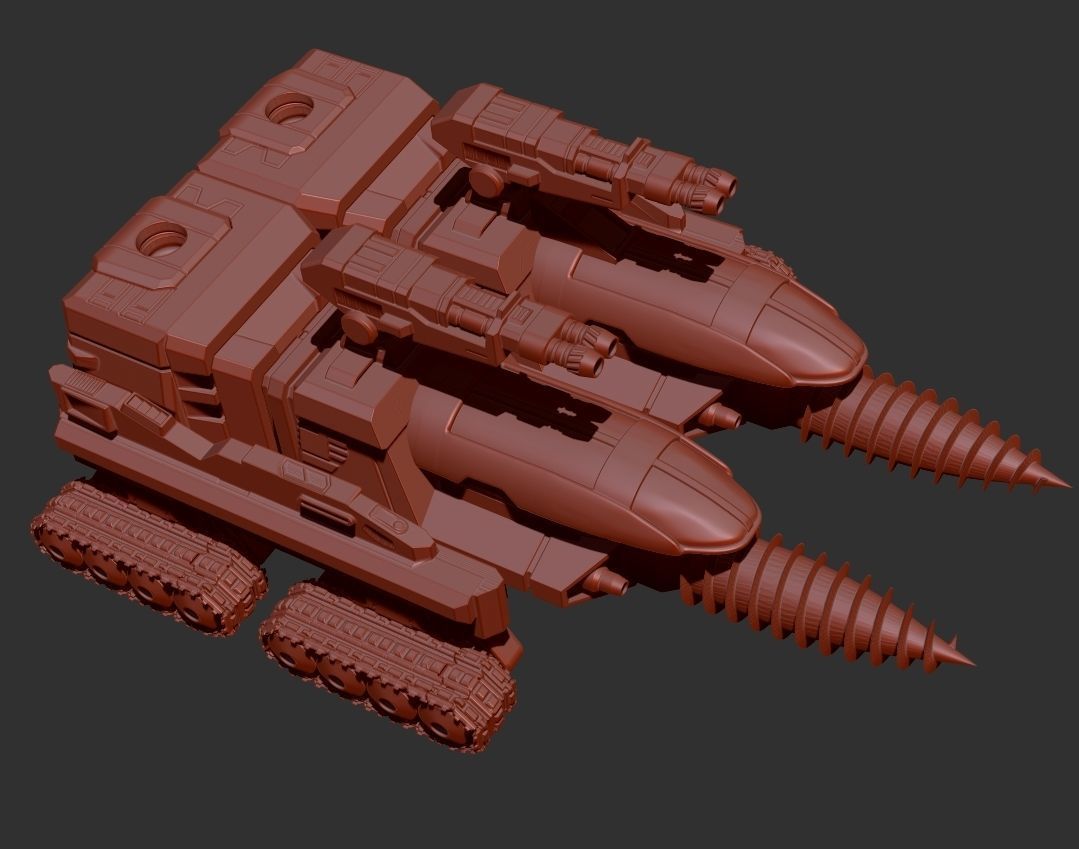 Great 5 Robo Final 3D print model_24