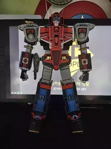 Great 5 Robo Final 3D print model