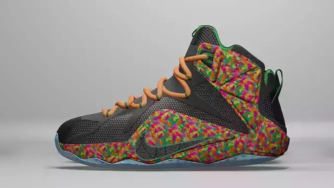 Nike Lebron funky black