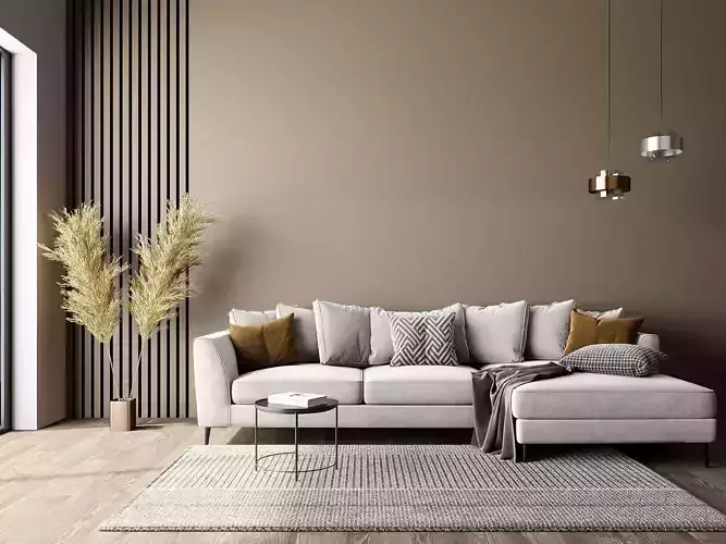 interior living room scene 31 3D model