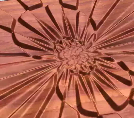 CNC ready STL model Explosion 3