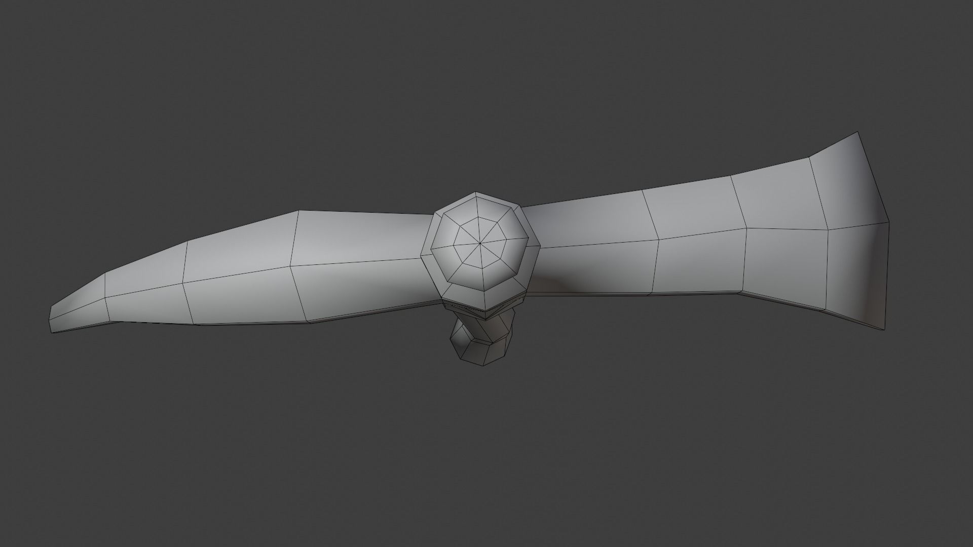 Iron Pickaxe - Hand Painted 3D model_11