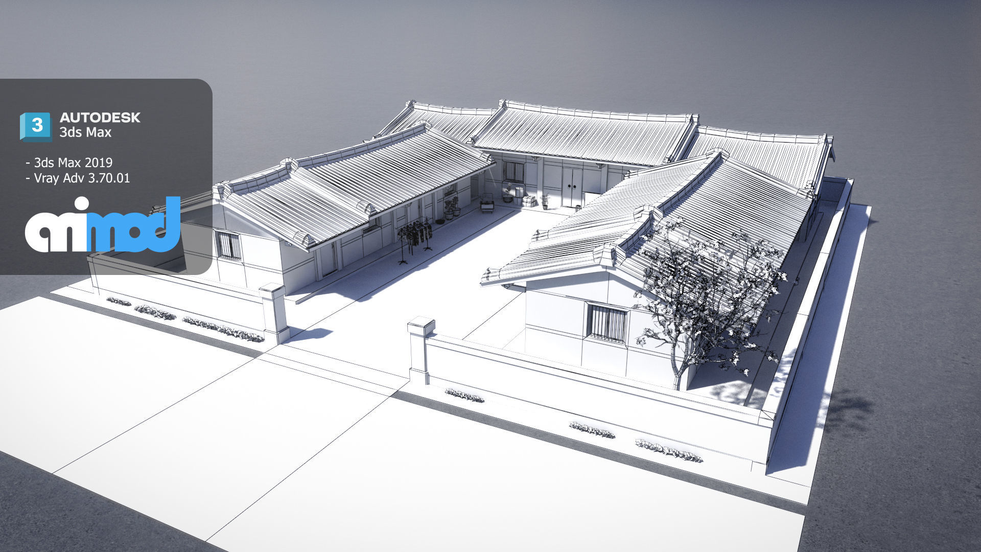 San He Yuan 02 3D model_5