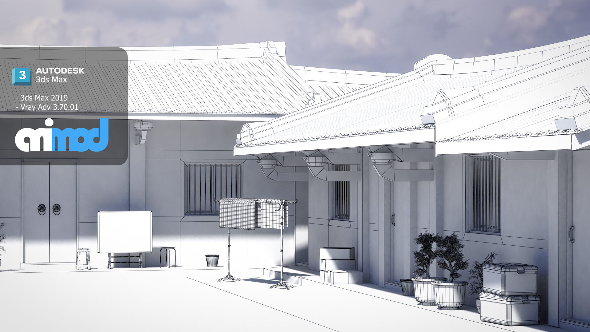 San He Yuan 02 3D model_8