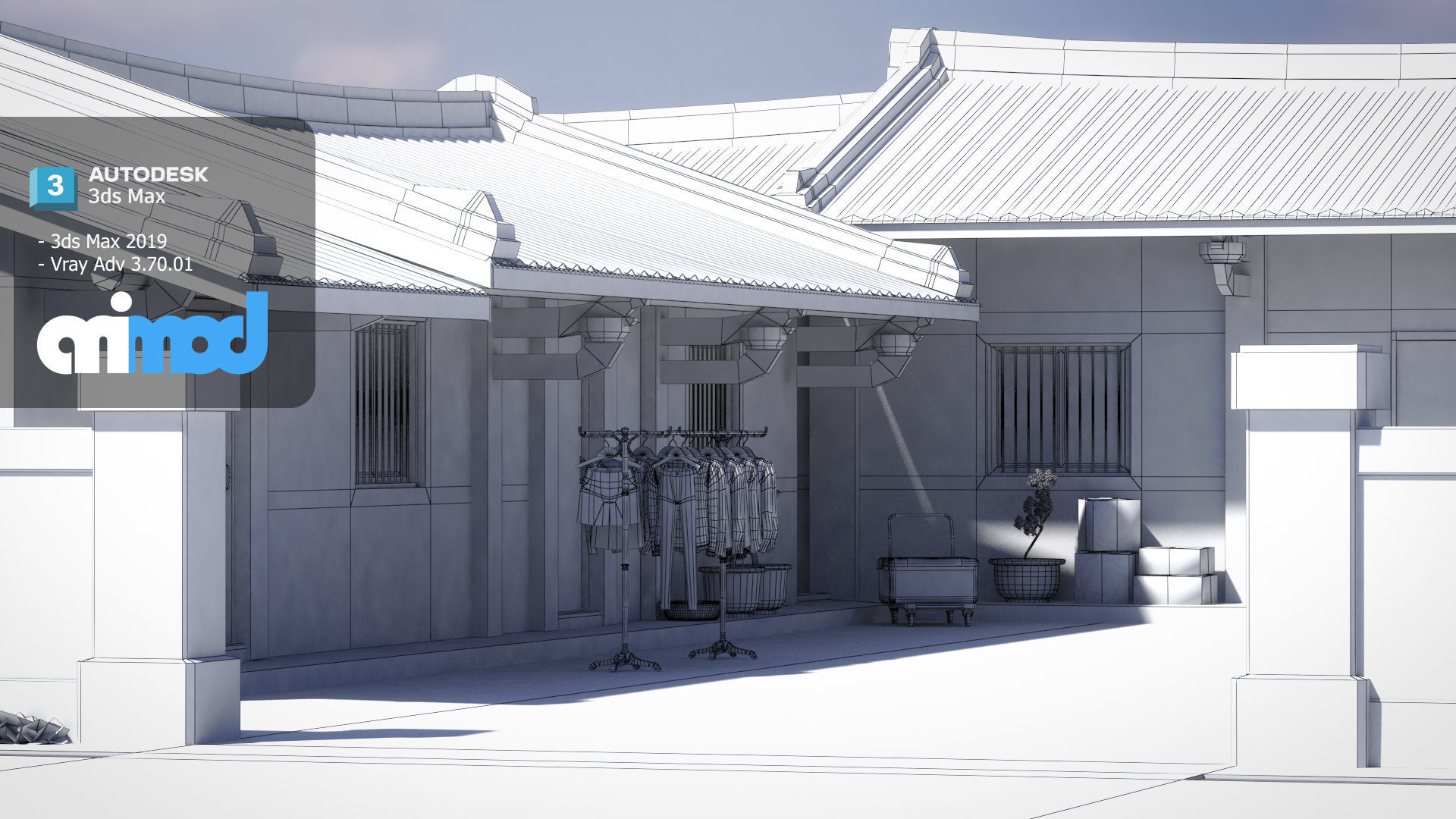 San He Yuan 02 3D model_6