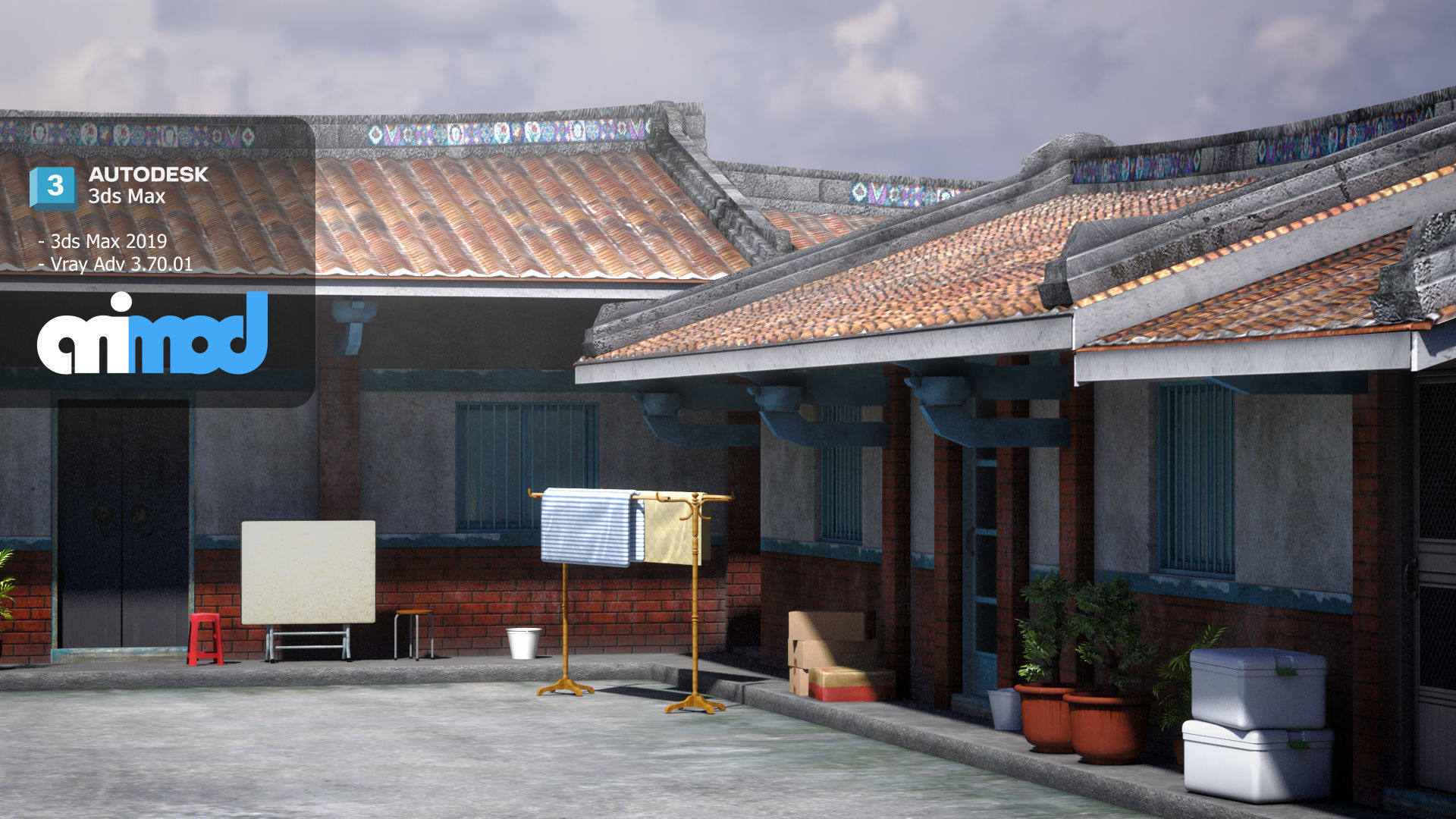 San He Yuan 02 3D model_3