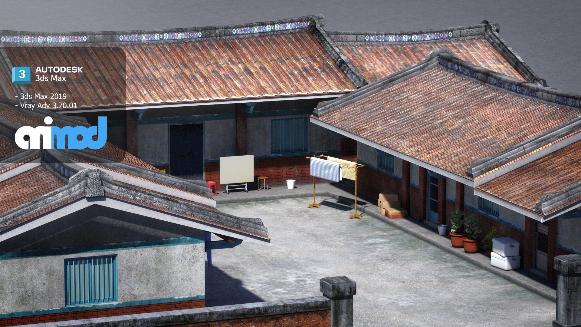 San He Yuan 02 3D model_4