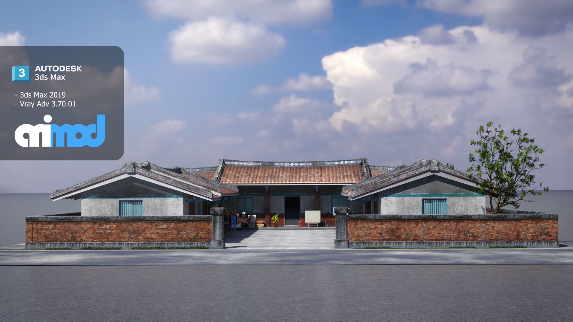 San He Yuan 02 3D model_2