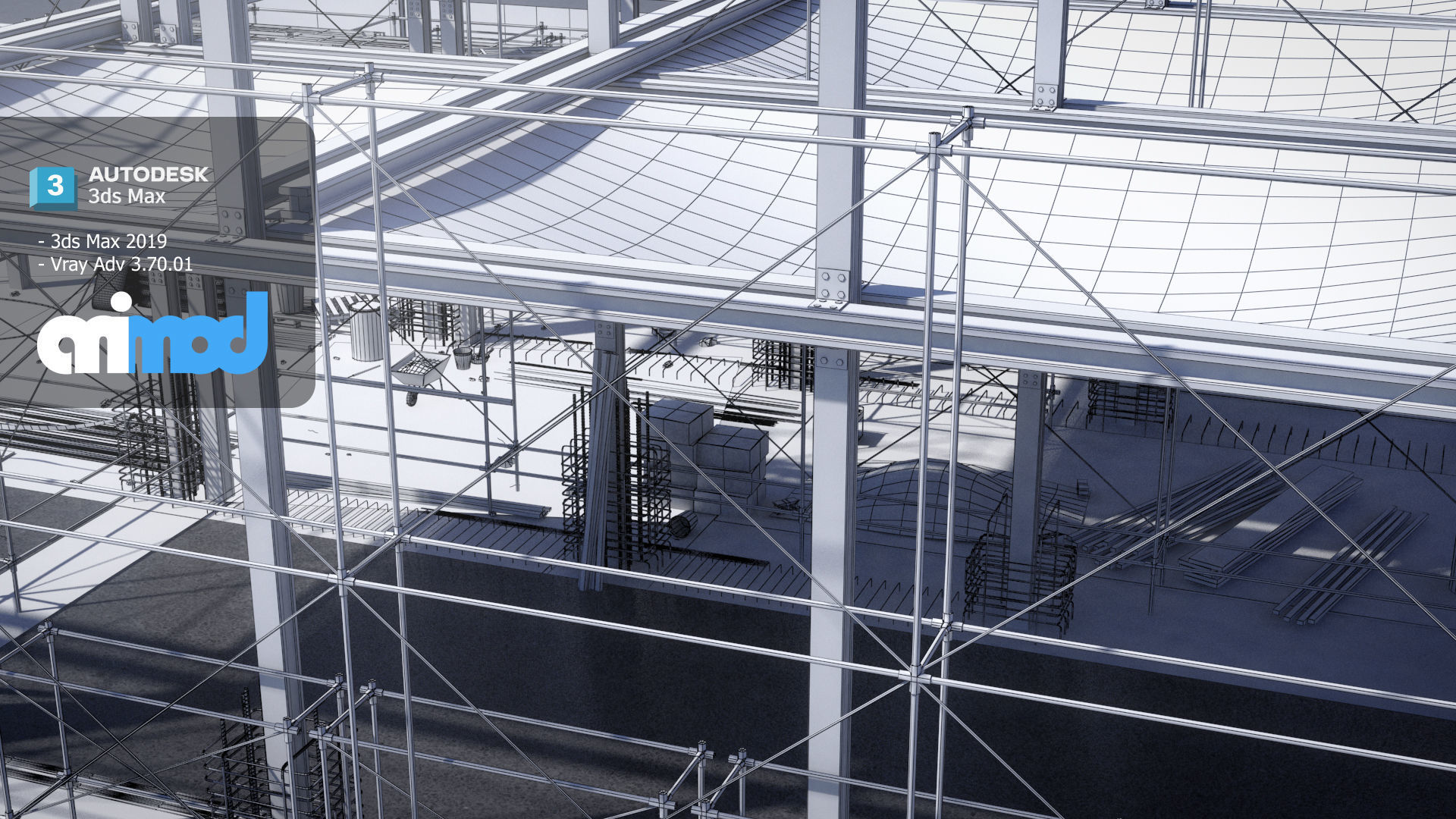 Construction Site 3D model_7