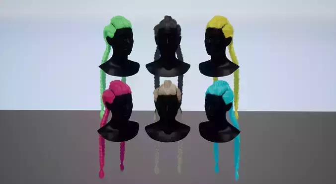 Real-time long braids