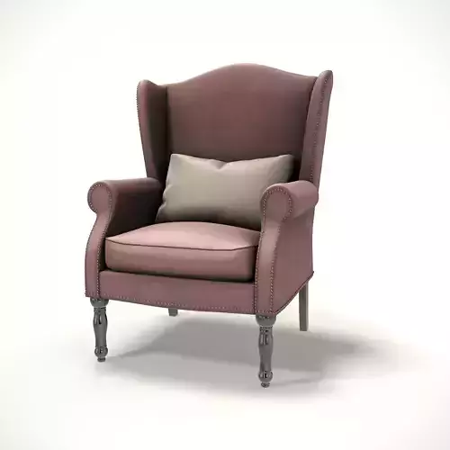 wingback chair fhouse 007