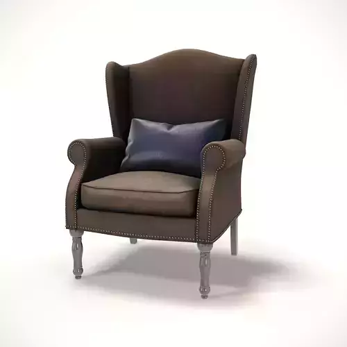 wingback chair fhouse 008