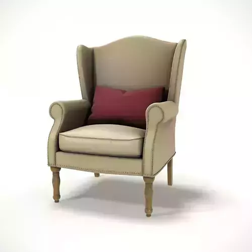 wingback chair fhouse 010