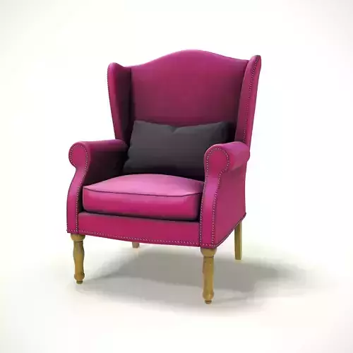 wingback chair fhouse 016