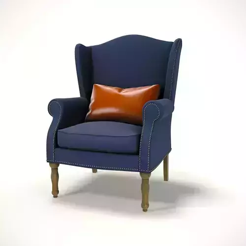 wingback chair fhouse 017