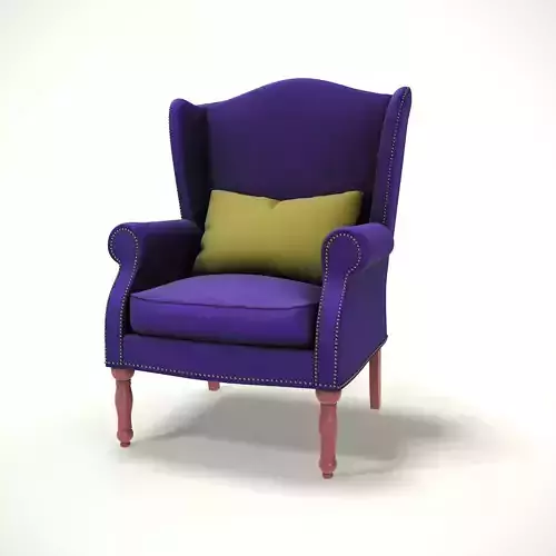 wingback chair fhouse 019