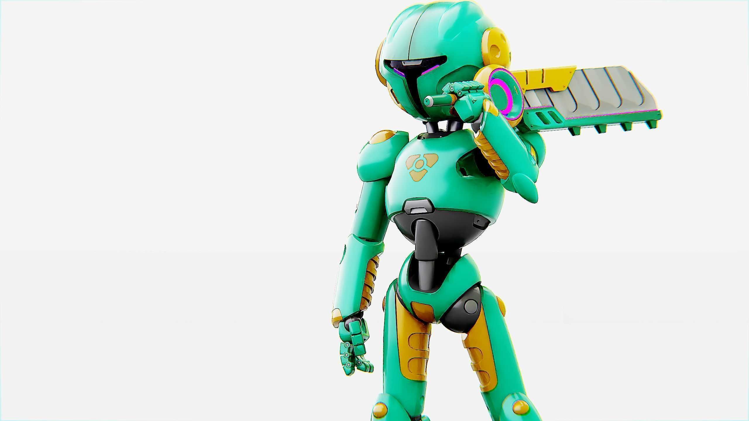 BATTLE DROID YOKOU Rigged for Unreal Engine - Unity - MIXAMO  3D model_2