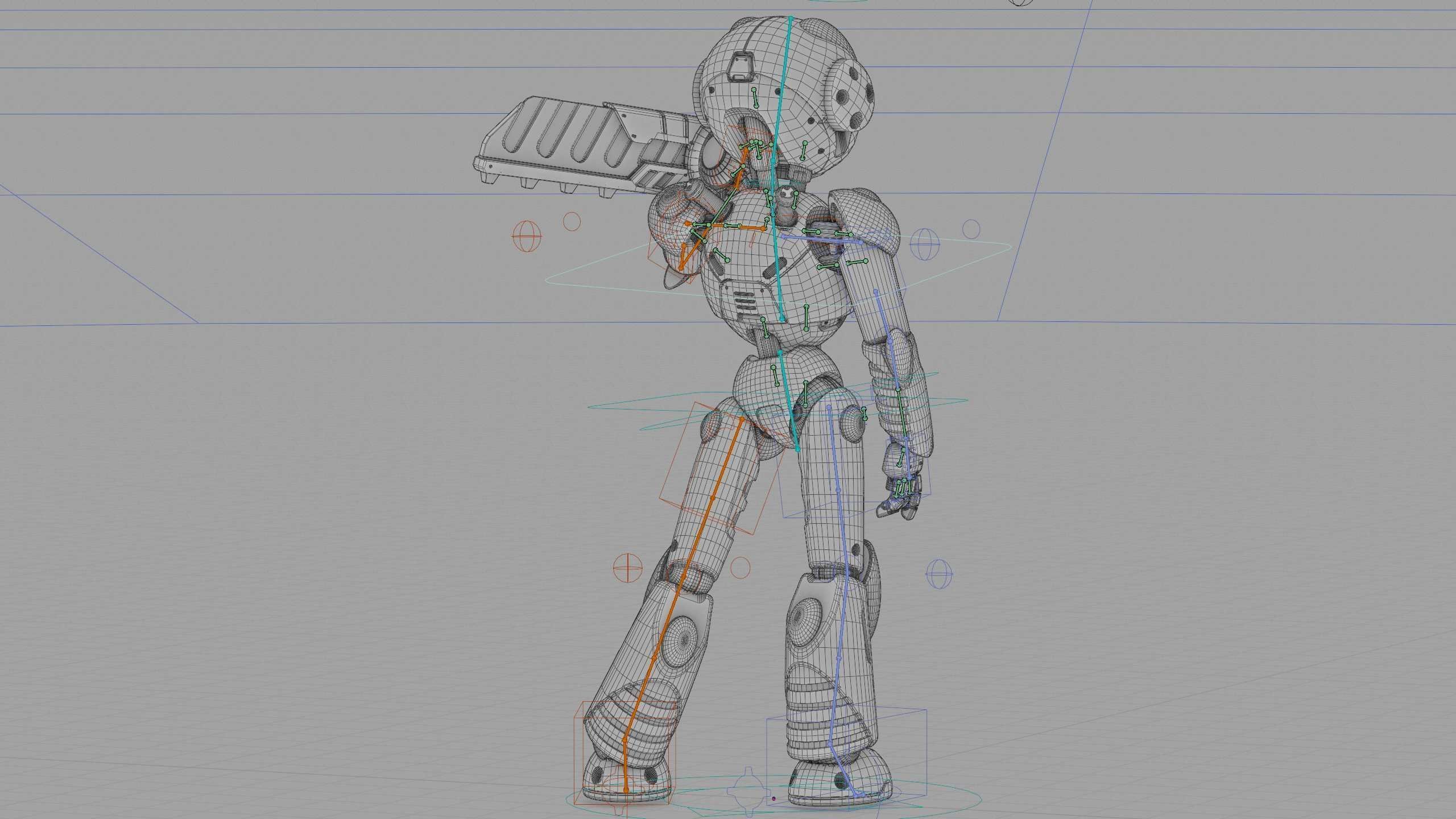 BATTLE DROID YOKOU Rigged for Unreal Engine - Unity - MIXAMO  3D model_41