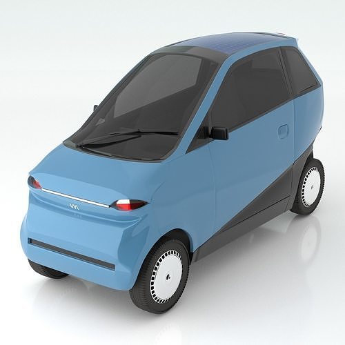 Vayve Mobility EVA Sky Blue 3D model