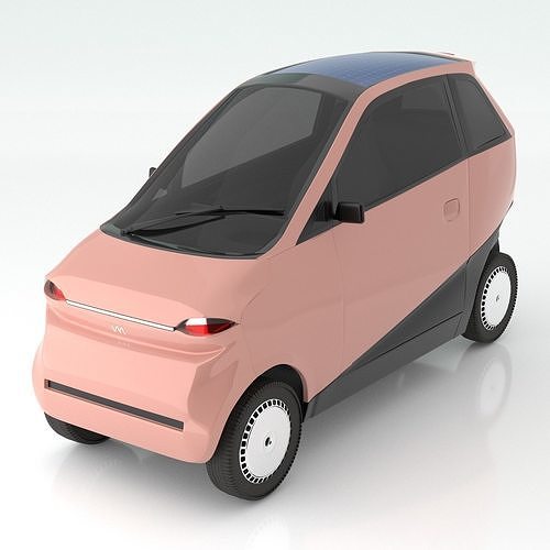 Vayve Mobility EVA Rose Coral 3D model