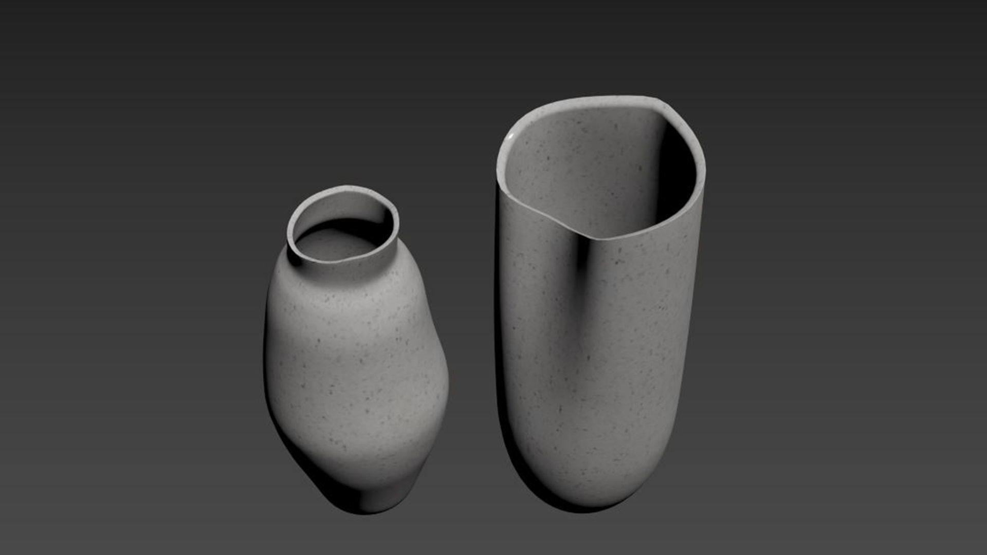 Fiora Handmade Ceramic Vases 3D model_5