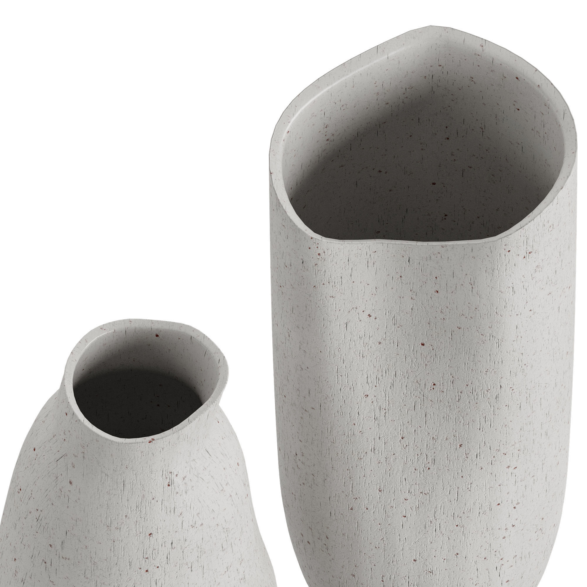 Fiora Handmade Ceramic Vases 3D model_1