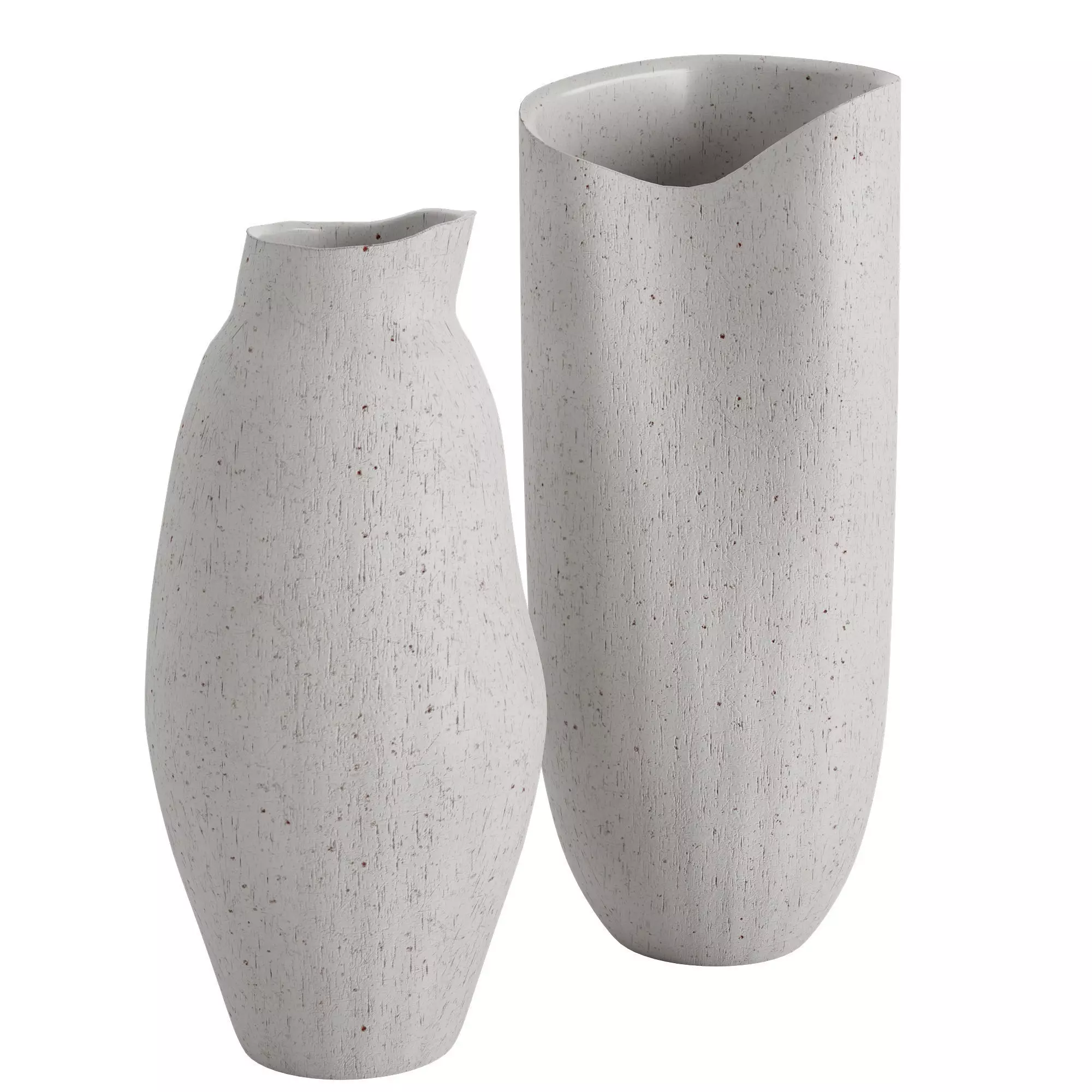 Fiora Handmade Ceramic Vases 3D model_0