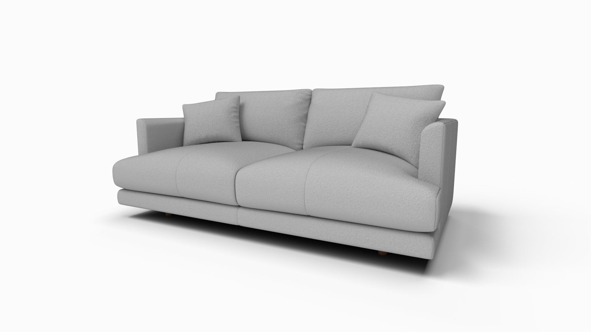 2 seat Sofa with 10 different variant 3D model_5