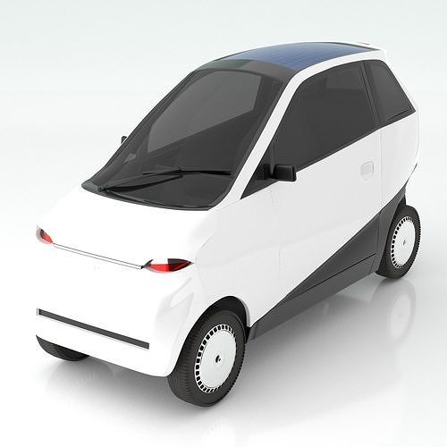 Vayve Mobility EVA Moonstone White 3D model