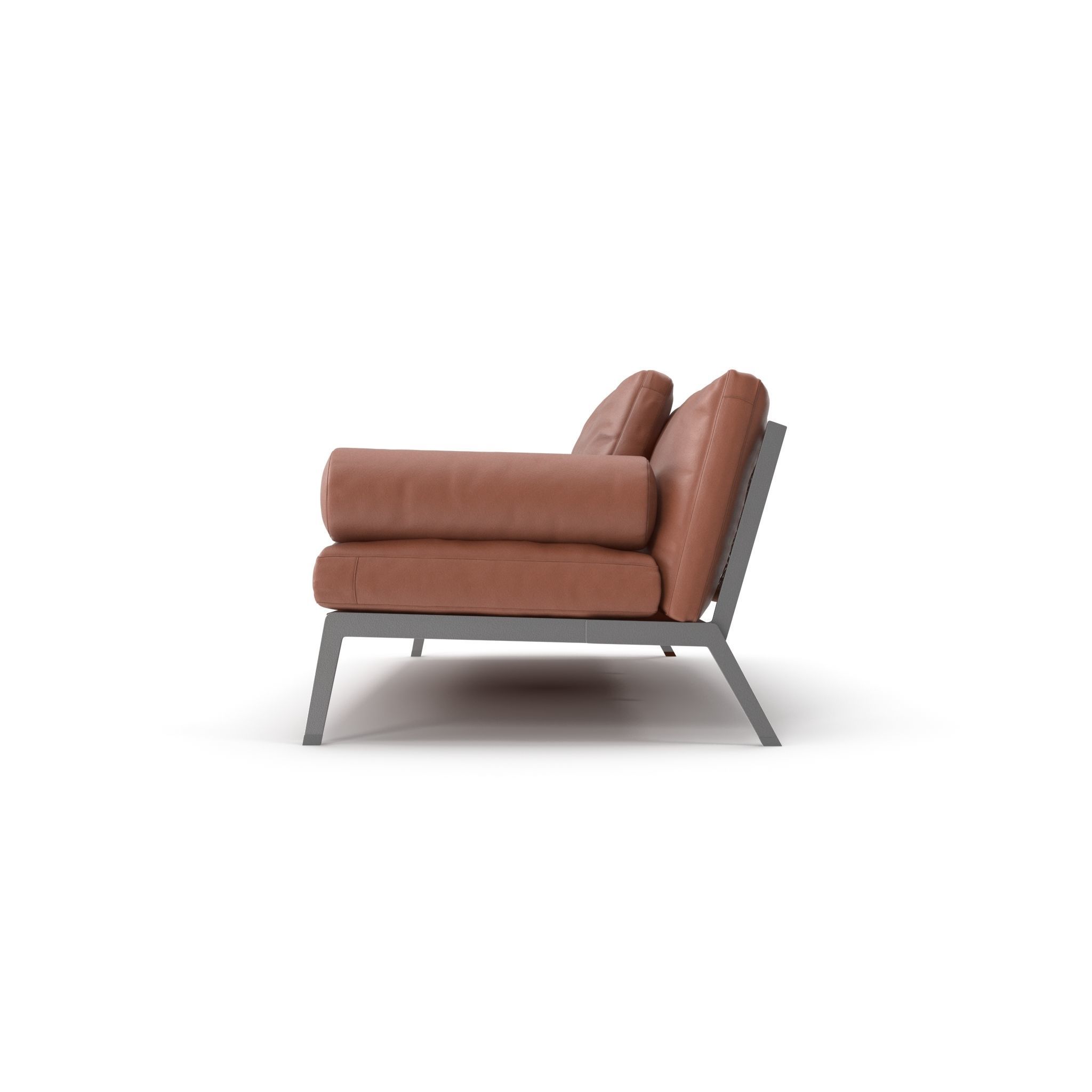 Flexform Happy Sofa Low-poly 3D model_12