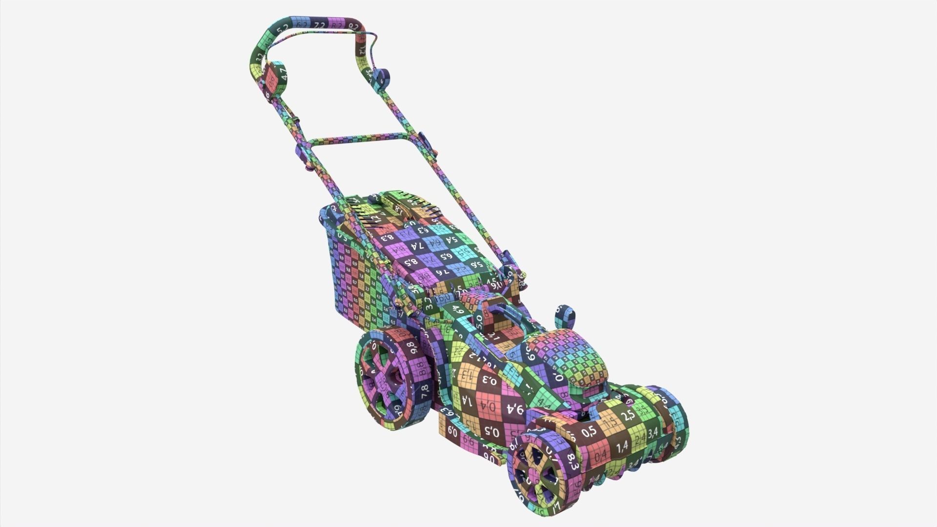 Front yard outdoor garden furniture and items 3D model_13