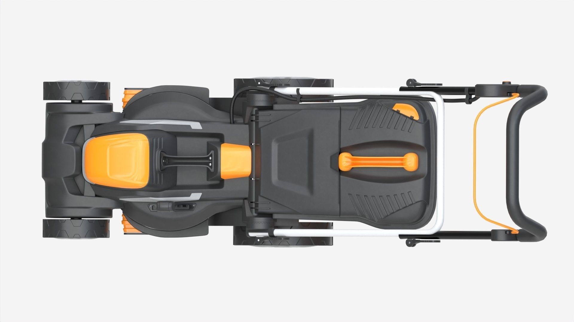 Front yard outdoor garden furniture and items 3D model_11