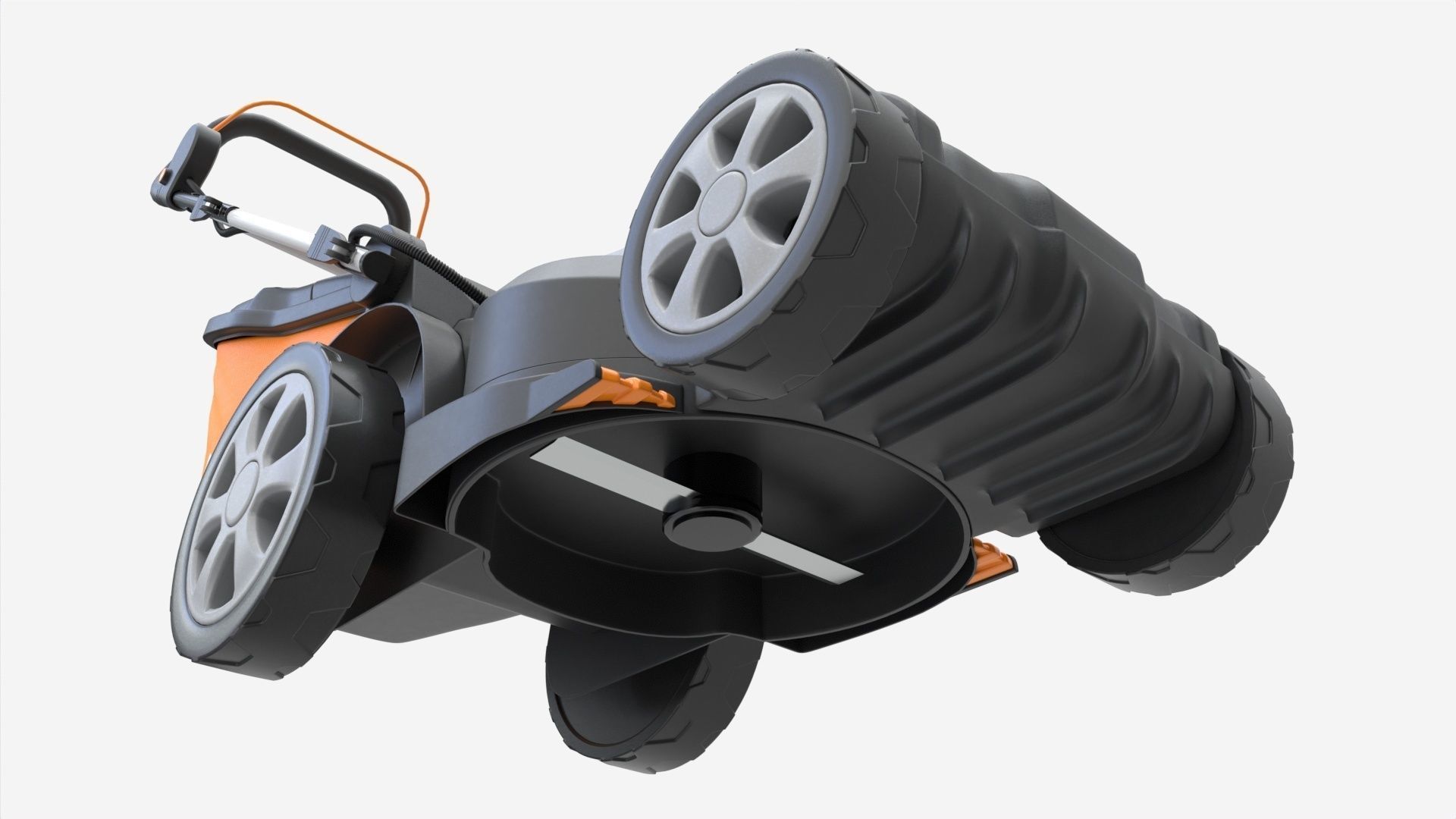 Front yard outdoor garden furniture and items 3D model_10