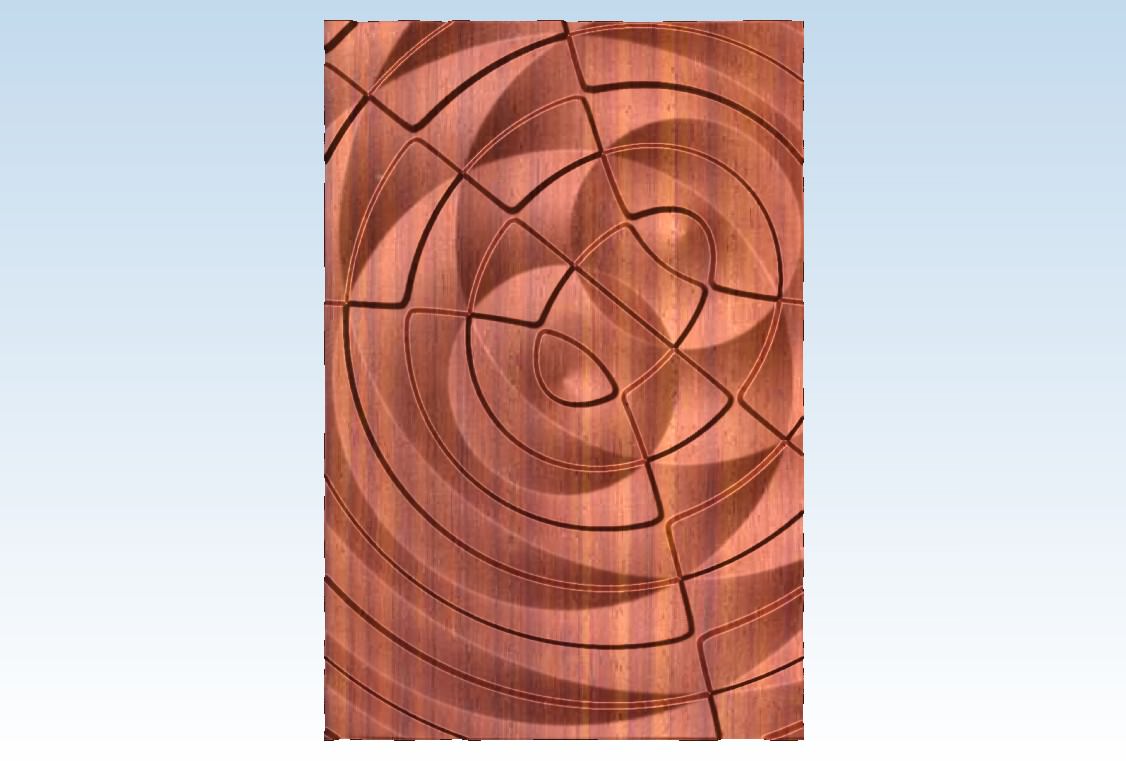 Relief for plywood milling 3D print model_4