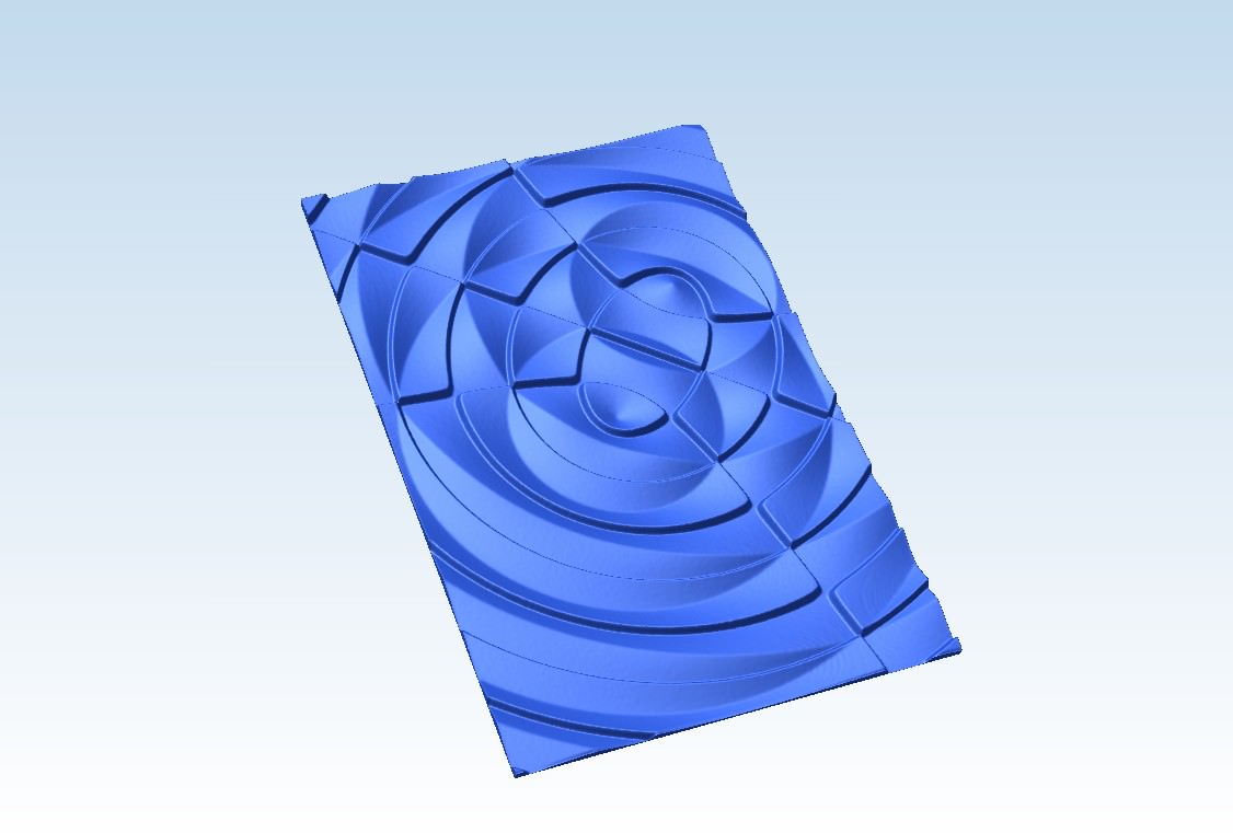 Relief for plywood milling 3D print model_1