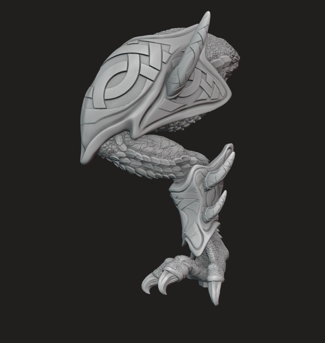 DRAGON 3D print model_15
