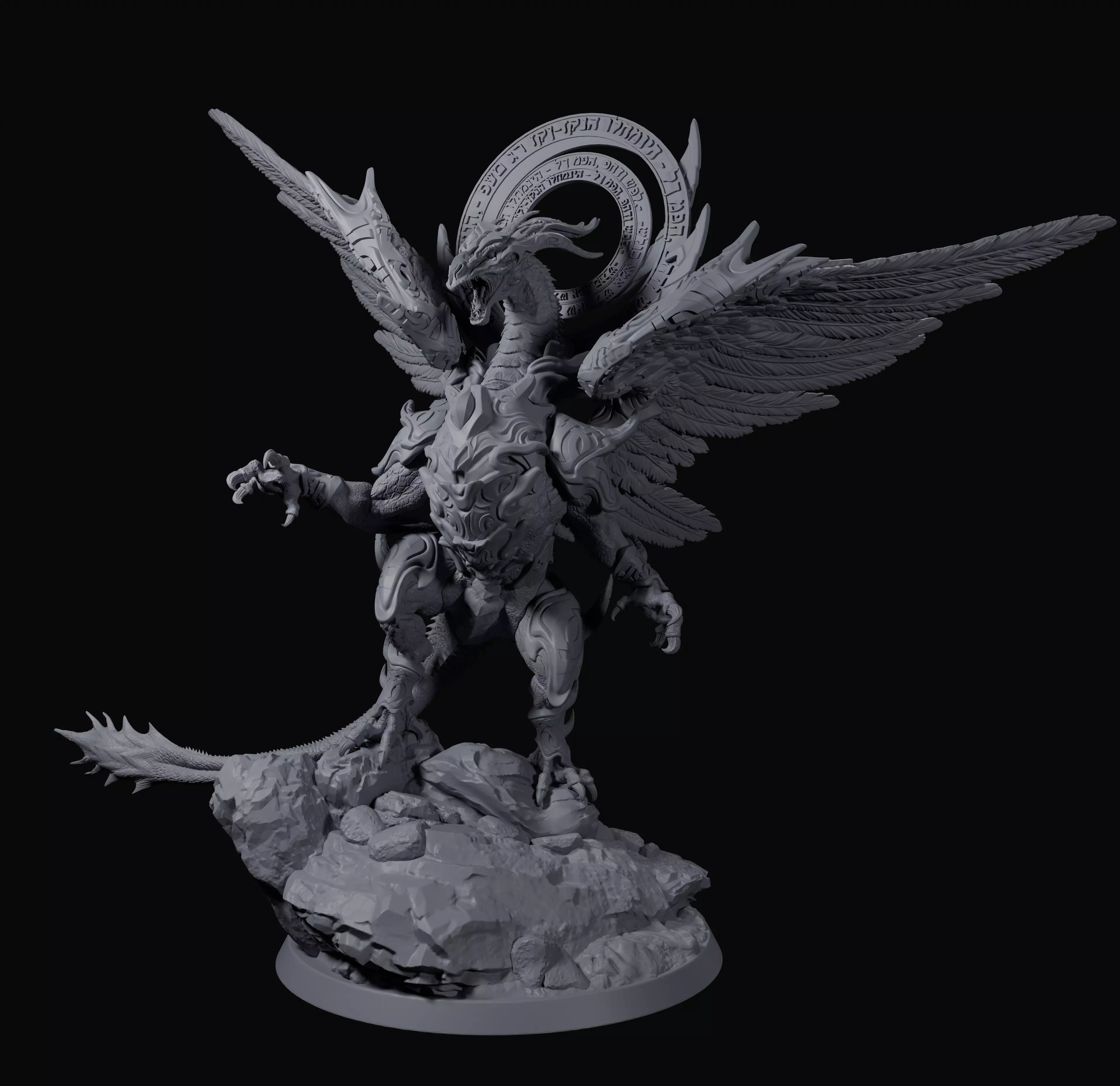 DRAGON 3D print model_0