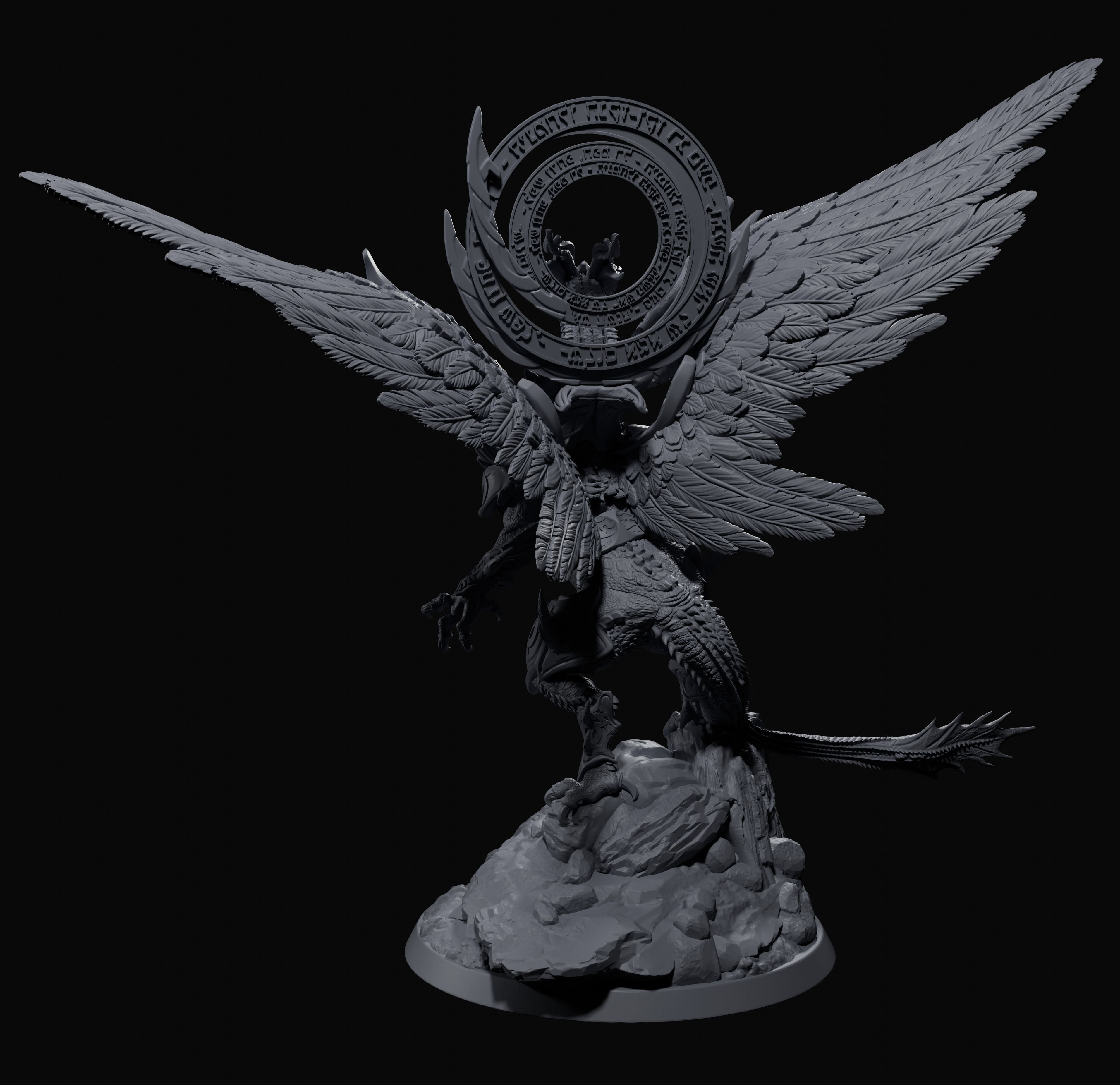 DRAGON 3D print model_1