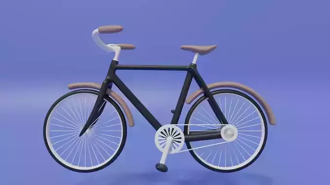 Cartoon Cute Bicycle