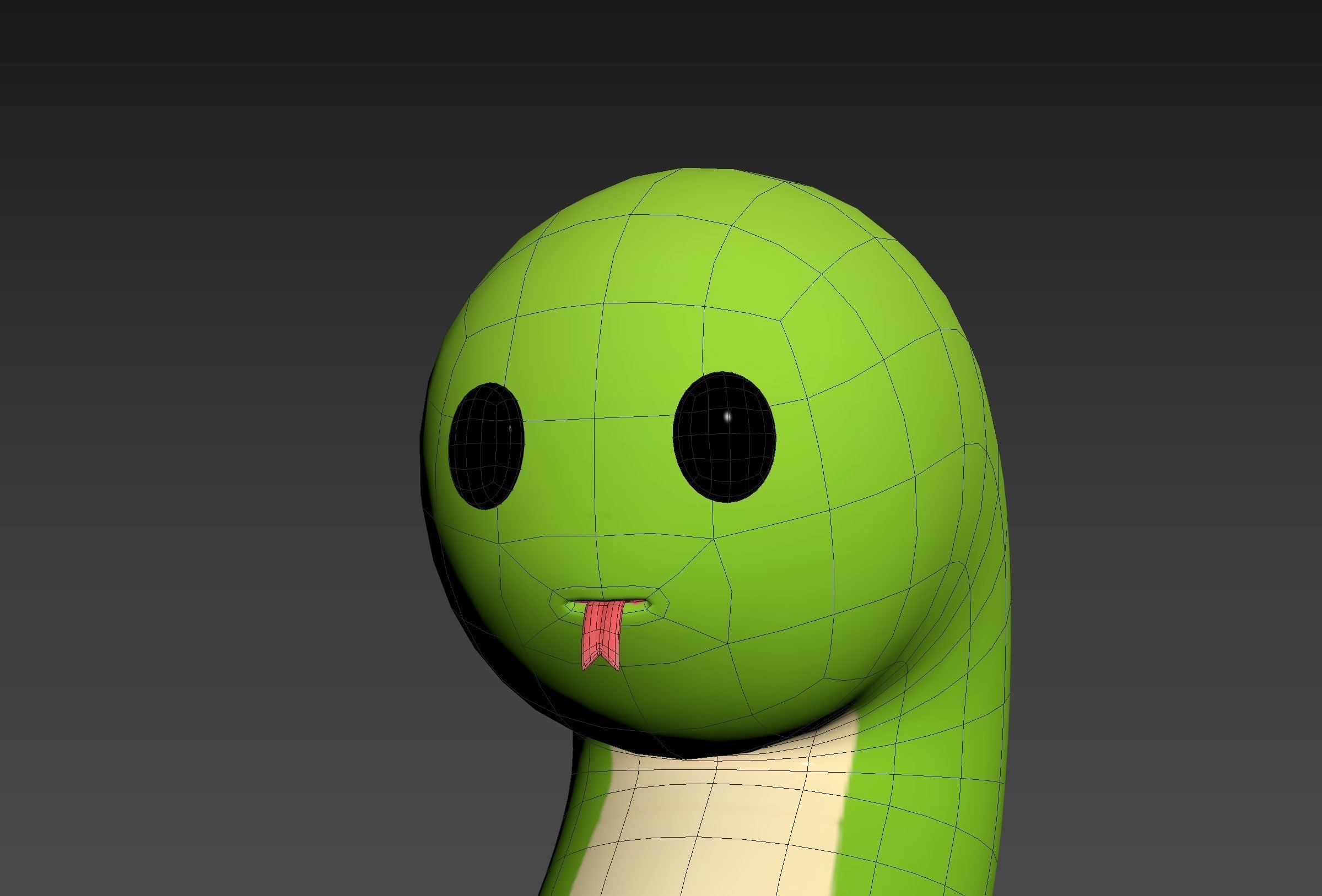Character282 Snake 3D model_35