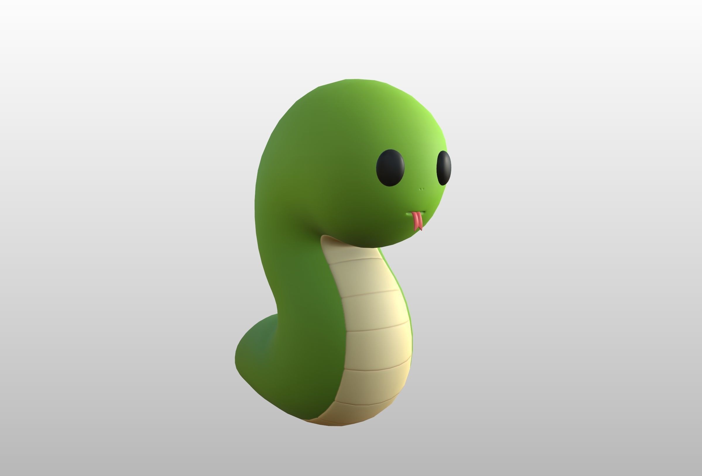 Character282 Snake 3D model_12
