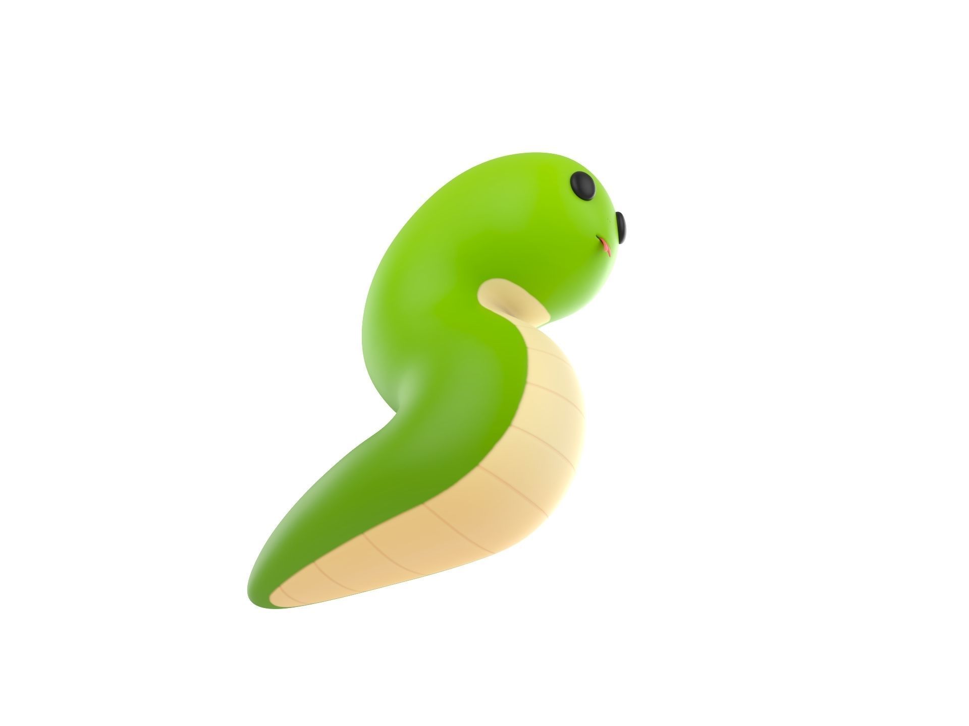 Character282 Snake 3D model_2